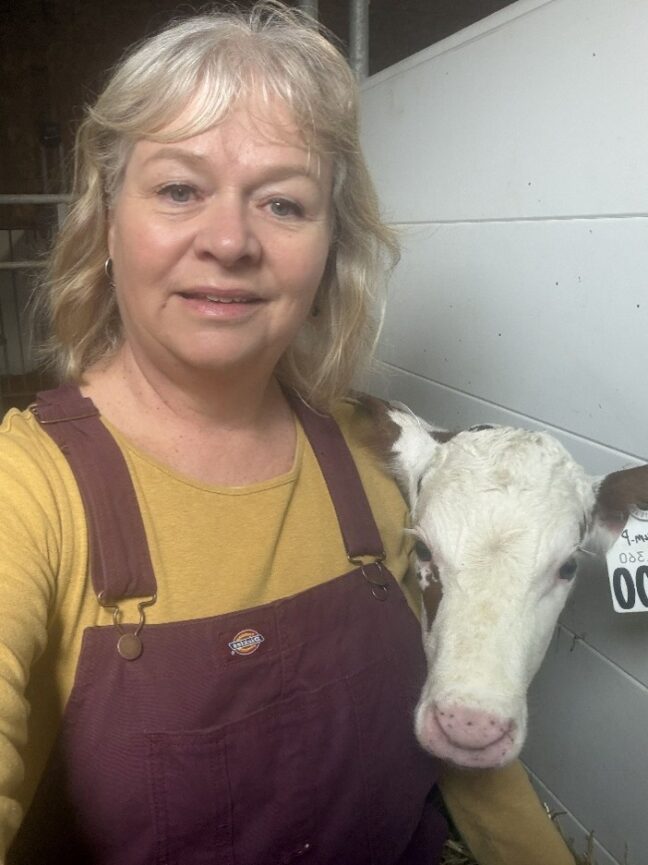 Janet Harrap Canadian dairy farmer