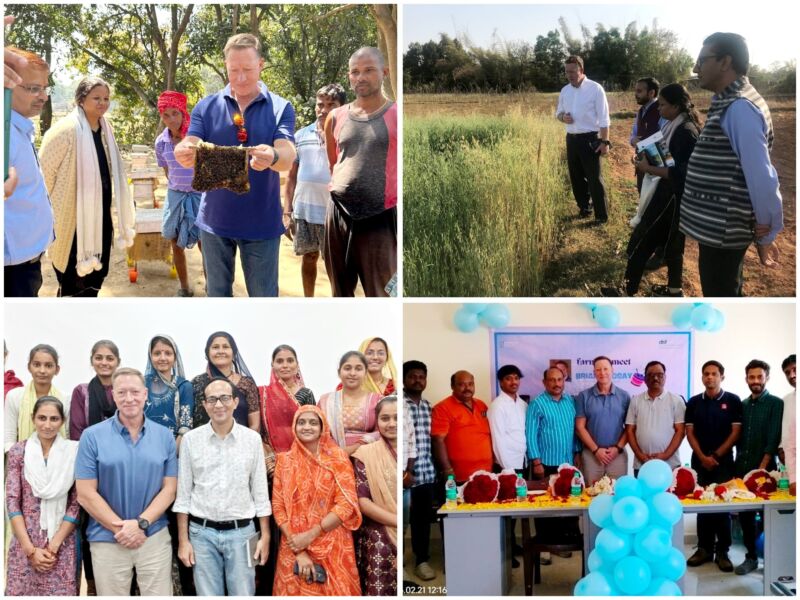 Image for the Tweet beginning: Chairman, NDDB, Dr @ShahMeenesh, met